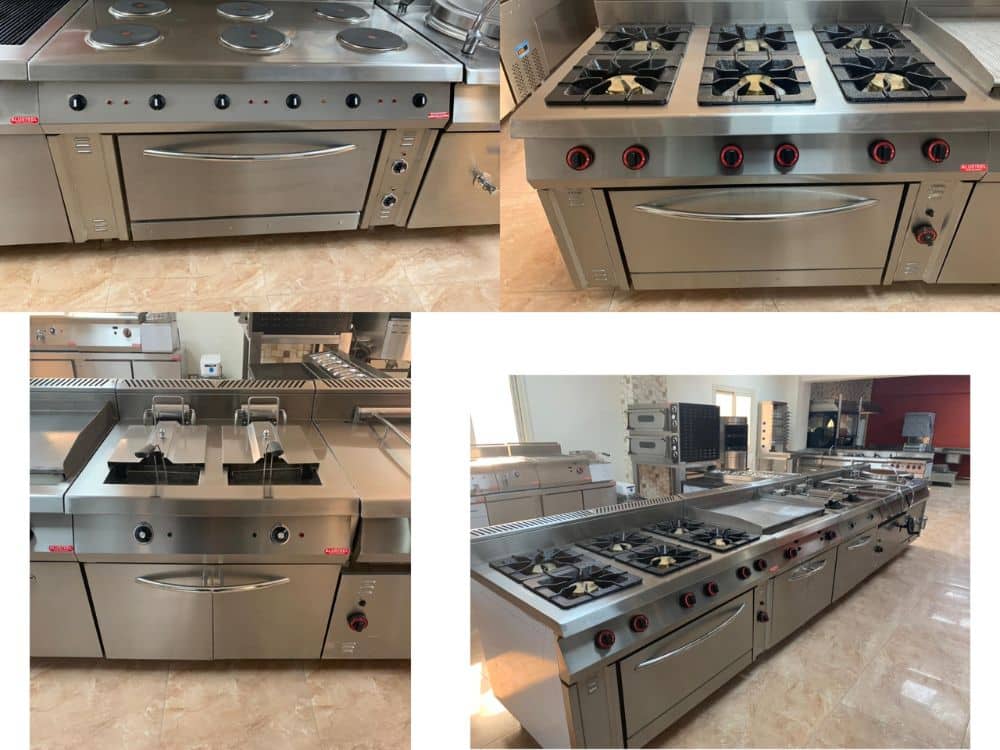 معدات التسخين والأفران مطاعم